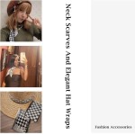 4 cachecóis modernos para mulheres, lenços boho multifuncionais, faixas de cabeça, cachecol de cetim para bolsa de acessórios de cabelo - Imagem 6