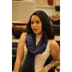 Pashmina Cachecol Echarpe Feminina Lisa com Franja 170x65cm Toque Macio, Ideal para Outono Inverno e Meia Estação - Imagem 4