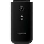 Celular POSITIVO P51, Flip, Função Modem, 4G, Câmera Traseira, Tela 2,4” LCD, Rádio FM, Botão SOS, Dual SIM Preto - Imagem 6