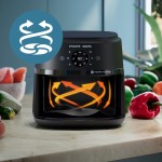 Fritadeira Airfryer Digital Série 2000 XL, Philips Walita, 6,2 litros, Tecnologia RapidAir, Preta, 2 anos de garantia, 220v, 1700W - NA230/09 - Imagem 5