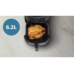 Fritadeira Airfryer Digital Série 2000 XL, Philips Walita, 6,2 litros, Tecnologia RapidAir, Preta, 2 anos de garantia, 220v, 1700W - NA230/09 - Imagem 7