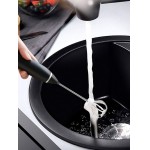 Mixer Misturador Batedor Portátil Sem Fio Para Misturar Líquido Mexer Ovo Recarregável Usb 2 em 1 (PRETO) - Imagem 6