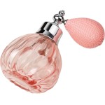 Frasco de Perfume Vintage em Cristal para Mulheres, Rosa - Imagem 3