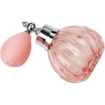 Frasco de Perfume Vintage em Cristal para Mulheres, Rosa - Imagem 6
