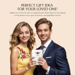 CA Perfume Impression Of Mademoiselle para Mulheres Versão Réplica Fragrância Dupes Concentrado Longa Duração Eau de Parfum Spray Recarregável Frasco Atomizador 0,27 Fl Oz/8Ml-X1 - Imagem 7