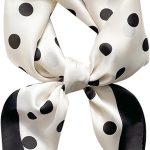 Cachecóis femininos de seda para pescoço de cabeça de 69,8 cm lenço bandana para mulheres