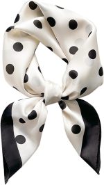 Cachecóis femininos de seda para pescoço de cabeça de 69,8 cm lenço bandana para mulheres