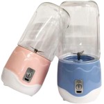 Mini Liquidificador Portátil Recarregável USB – Mixer Juice 400ml | Para Shakes, Sucos, Papinhas | Copo 2 em 1, Bateria de Longa Duração, Ideal para Academia, Viagens e Trabalho - YASDA (ROSA) - Imagem 6