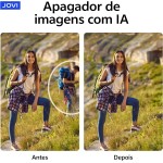 Smartphone JOVI Y29s 5G, 256GB, 8+8GB RAM Turbo, Dimensity 6300 2.4GHz, câmera dupla 50MP, tela 6,7" 90Hz, bateria 6000mAh com carregamento 44W, IP64, Android 15, Violeta Cristal - Imagem 5