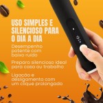 Mini Mixer Portátil USB Recarregável – Espumador de Leite, Café, Batedor de Ovos, Whey e Bebidas, 3 Velocidades - Imagem 5