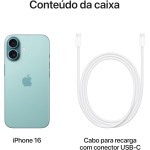 Apple iPhone 16 (256 GB) – Verde-acinzentado - Imagem 6