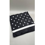 Lenço de Seda Cetim Feminino Estampado Poá Vintage | Acessório para Cintura, Pescoço, Cabelo e Bolsa | Toque Macio e Acetinado (VARIAÇÃO DE COR) - Imagem 5