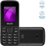 Celular UP 4G Dual Chip Mp3 Preto Multi - P9139 - Imagem 2
