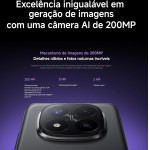 Smartphone Xiaomi Redmi Note 14 Pro+ Plus 5G SAND GOLD (DOURADO) 8GB RAM 256GB ROM NFC Modelo 24115RA8EG - Imagem 5