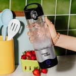 magic bullet Liquidificador portátil MBPB50100 prata, 473 ml - Imagem 5