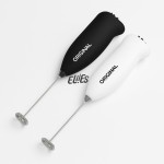 Mini Mixer Portátil para BebidasPremium - Inox e Plástico Preto á pilhas - Eficiente e Compacto para Batidas e Misturas Rápidas. - Imagem 7