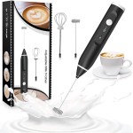 Mini Mixer Batedor Elétrico Portátil, 3 Velocidades, Recarregável USB, 31cm, com 2 Batedores - Imagem 6