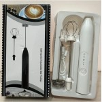 Mini Mixer Batedor Elétrico Portátil, 3 Velocidades, Recarregável USB, 31cm, com 2 Batedores - Imagem 8