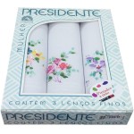 Caixa de Lenço Feminino Pintado a Mão Presidente P137 - Imagem 4