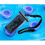 Kit 2 Capas à Prova d’Água para Celular Universal até 6.5” com Alça - Impermeável, Protege Seu Celular em Praia, Piscina, Chuva, Shows e Viagens - Imagem 7