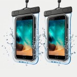 Kit 2 Capas à Prova d’Água para Celular Universal até 6.5” com Alça - Impermeável, Protege Seu Celular em Praia, Piscina, Chuva, Shows e Viagens - Imagem 9