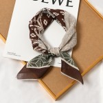 Lenço de bandanas de cabelo para mulheres, médio, quadrado, leve, moderno, cachecóis para mulheres, cachecóis boho 70 × 70 cm - Imagem 3