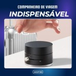 Suporte Magnético para Celular Portátil Dobrável - Suporte de Celular ajustável para Carro, Mesa, Espelho - Suporte Magnético Dupla Face - Shop100 (Preto) - Imagem 6