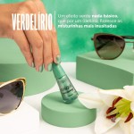 Esmalte Verde Água Risqué & Chilli Beans Verdelírio Efeito 8ml - Imagem 2