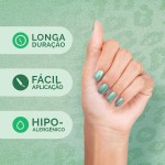 Esmalte Verde Água Risqué & Chilli Beans Verdelírio Efeito 8ml - Imagem 4