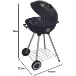 Mor - Churrasqueira Esmaltada a Bafo Guarapari 46cm - Imagem 9