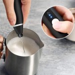 Misturador Mini Mixer 2 em 1 Fuê Portátil Elétrico Recarregável USB 3 Velocidades - Imagem 4