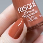 Esmalte Risqué Deusas Inspiradoras Todas Por Uma Nude Terroso 8 ml, Risqué - Imagem 3