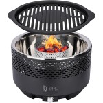 Churrasqueira Portátil A Carvão Biscuitt Steak Master Smoke & Fire USB Com Bag - Imagem 4