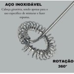 Mini Mixer Misturador de Bebidas Portátil Ideal para Café Leite Ovos Whey - Imagem 4