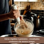 Mini Mixer Elétrico Portátil Recarregável USB – 3 Velocidades | Batedor de Ovos, Leite e Café | Potente e Prático - Imagem 4