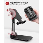 Suporte Universal de Mesa para Celular e Tablet – Ajustável, Dobrável, Antiderrapante e Portátil - Premium - Imagem 3