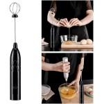 Mini Mixer Elétrico Portátil, Batedor de Aço Inoxidável, 3 Velocidades, Recarregável USB para Café, Cappuccino, Leite, Shakes e Bebidas Cremosas - Imagem 4