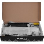 CHURRASQUEIRA MÓVEL COM RODINHAS PRO TORK PRETA - Imagem 5