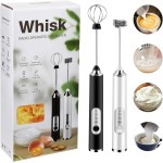 Mini Mixer Recarregável USB Batedor Espumador Potente De Bebidas Batedor De Ovos Portátil Elétrico - Imagem 6