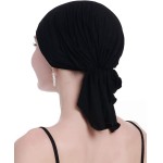 osvyo Touca de algodão Chemo Turbans Headwear para mulheres com câncer e perda de cabelo - Imagem 6