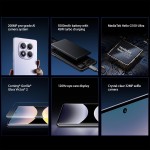 Smartphone Xiaomi Redmi Note 14 Pro 4G Ocean Blue (Azul Oceano) 8GB RAM 256GB ROM - Imagem 3