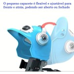 Suporte de Celular Para Guidão de Moto ou Bike Proteção Contra Sol e Chuva Ótimo para Motoboys-IT (Azul) - Imagem 3
