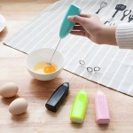Mini Mixer Batedor Giratório a Pilha para Bebidas - Imagem 6