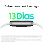 Smartwatch Samsung Galaxy Fit3 Display 1.6" Prata - Imagem 3