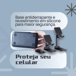 JIANW Suporte Celular de Mesa Retrátil Móvel Tablet Video Chamadas Videos Redes Sociais - Imagem 3