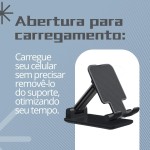 JIANW Suporte Celular de Mesa Retrátil Móvel Tablet Video Chamadas Videos Redes Sociais - Imagem 5