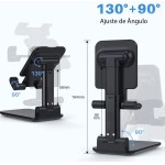 JIANW Suporte Celular de Mesa Retrátil Móvel Tablet Video Chamadas Videos Redes Sociais - Imagem 7