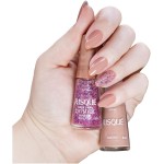 Esmalte Risqué Livre para Brilhar Glitter Rosa Cravejada no Glitter 8ml - Imagem 8