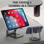 Porta Celular Mesa, Suporte Rotativa para Telefone, Suporte de Suporte para Tablet para Mesia, Supor te de Telefone para Suporte de Telefone Celular de Mesa Ajustável Compatível - Imagem 5
