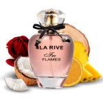 Kit 2 Perfumes Importados In Flames + Madame Isabelle 90ml - Imagem 2
